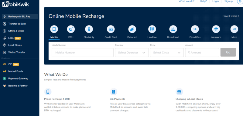 MobiKwik pay later apps