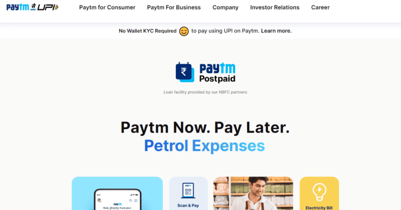 Paytm pay later apps