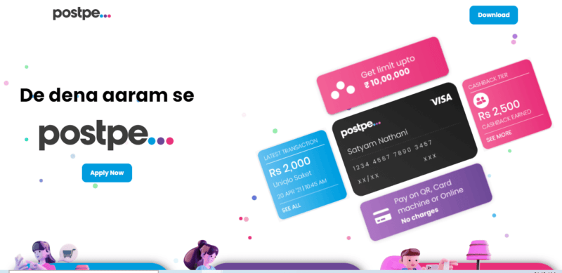 postpe pay later apps