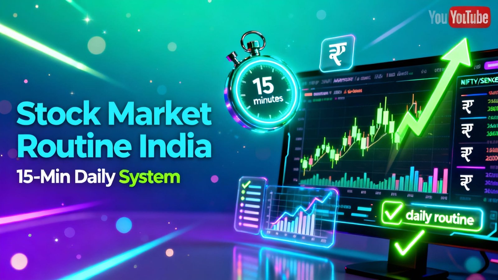 Stock Market Routine India