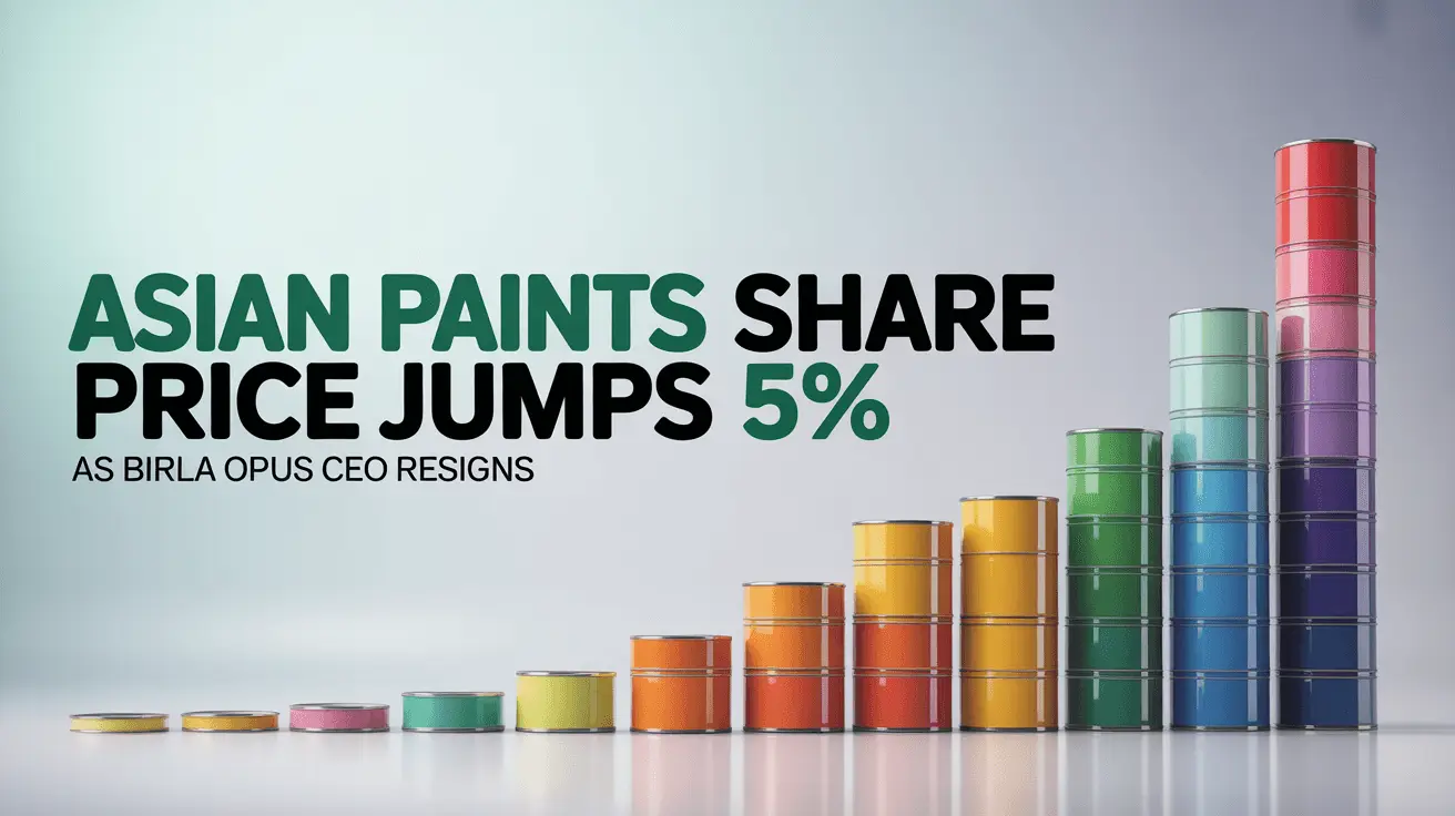 Asian Paint share is rising