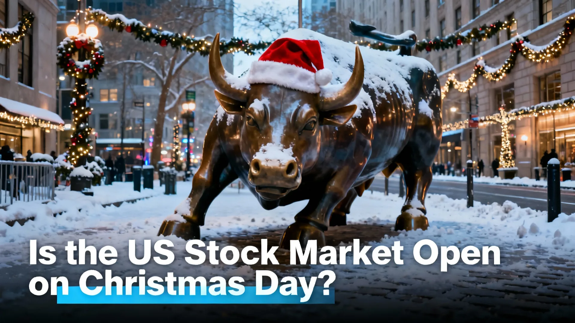 US Stock Market Christmas Holiday 2025
