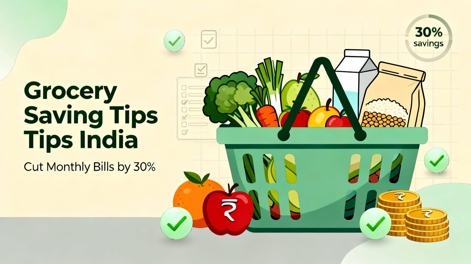grocery saving tips India