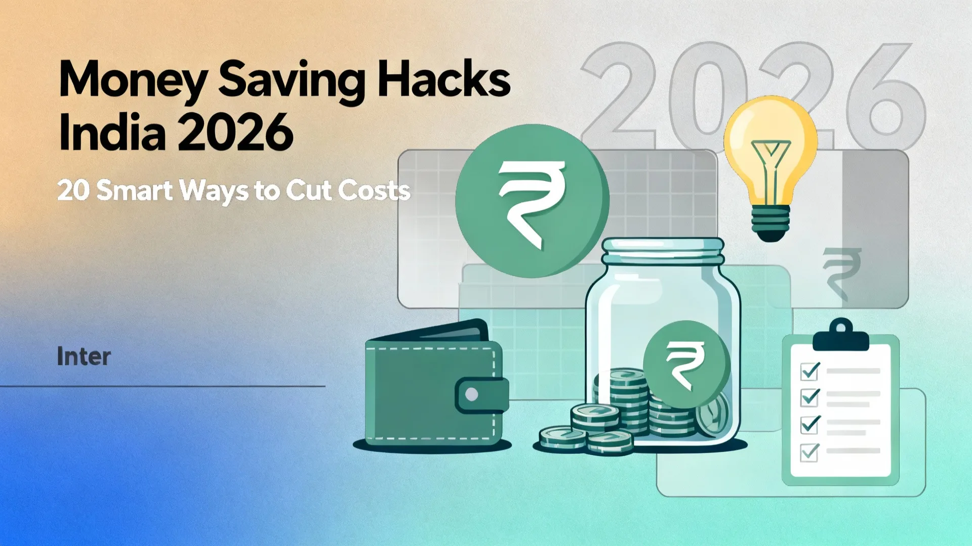 money saving hacks India 2026